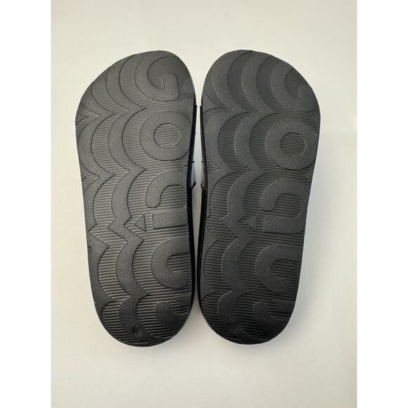 GOATS Blue Black Pool Slip On Slide Sz Kids 1Y EU 33 New Nordstrom Rare - Picture 5 of 5